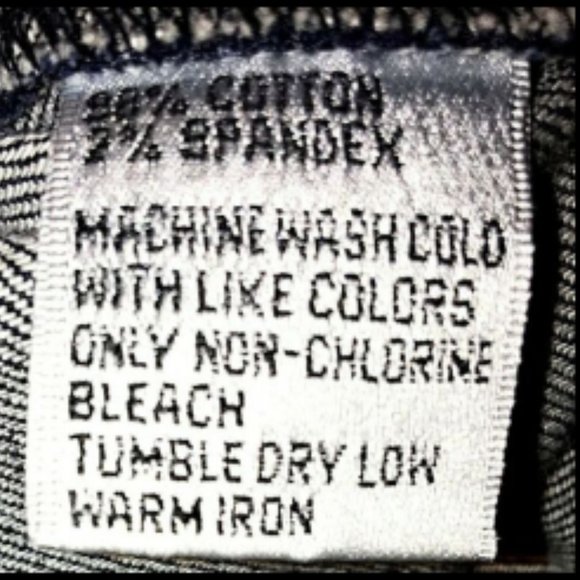 Talbots Denim Jean Jacket Sz 2P Stretch 3 Buttons Tailored Fit Tapered Waist - Picture 9 of 12